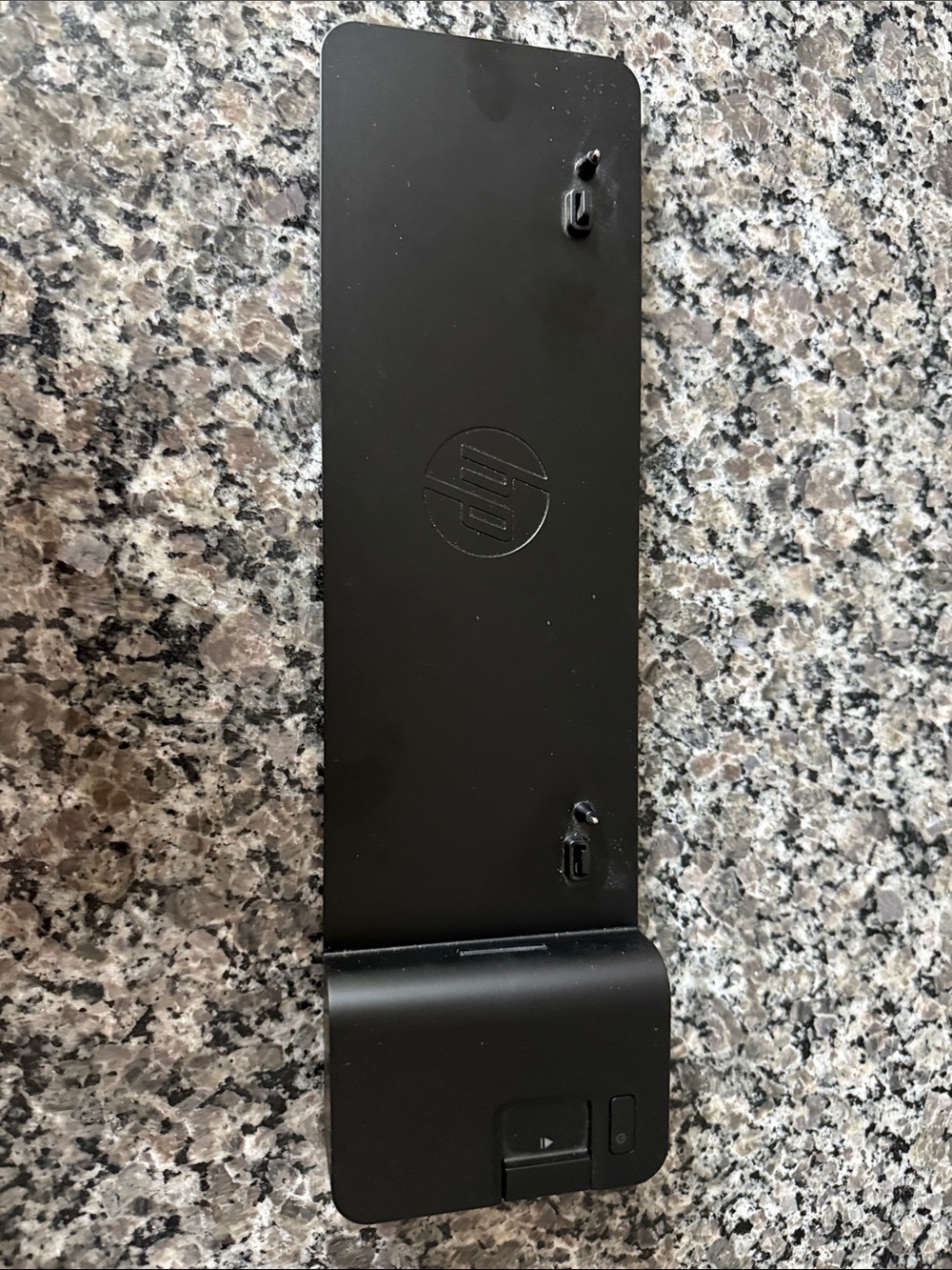 HP Black Laptop Docking Adapter Panel